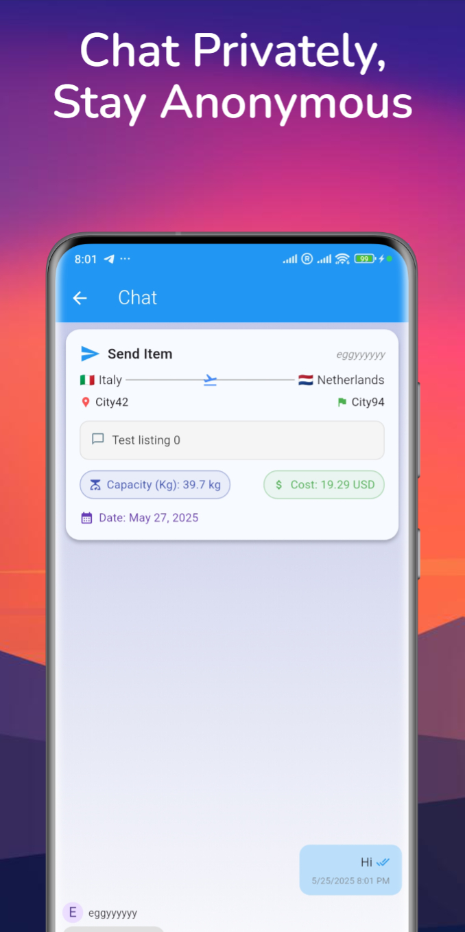 Private chat